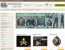 Tablet Screenshot of bikersmode.cz